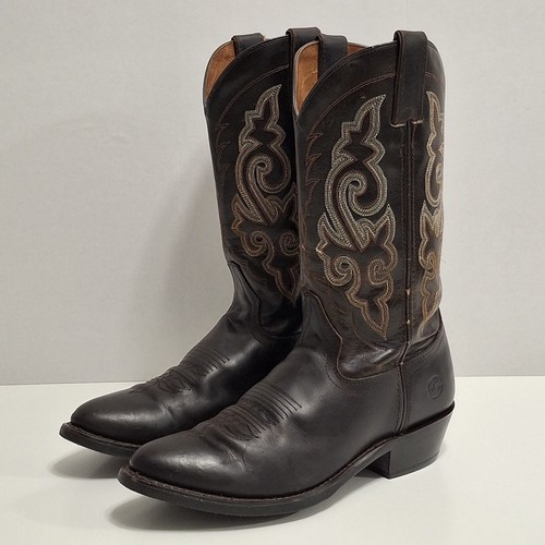 Double brown leather - brown,