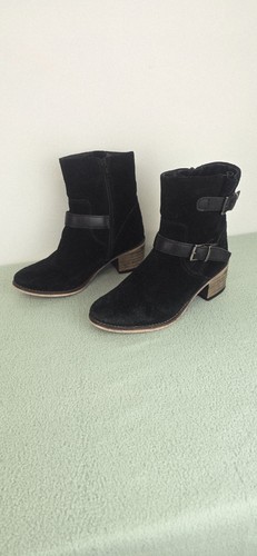 Oasis vintage black suede - black,