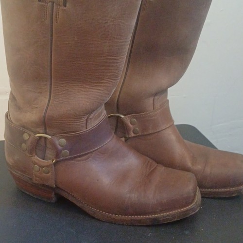 Sancho brown leather mid - leather, mid-calf