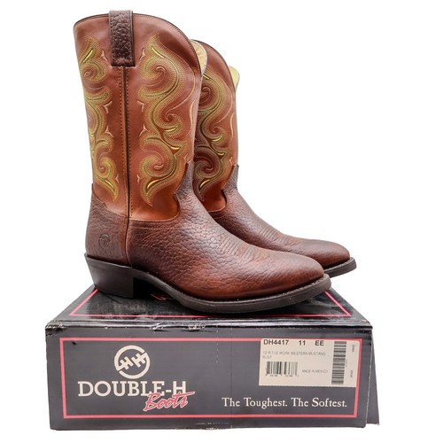 Double western mustang boots - double-h,