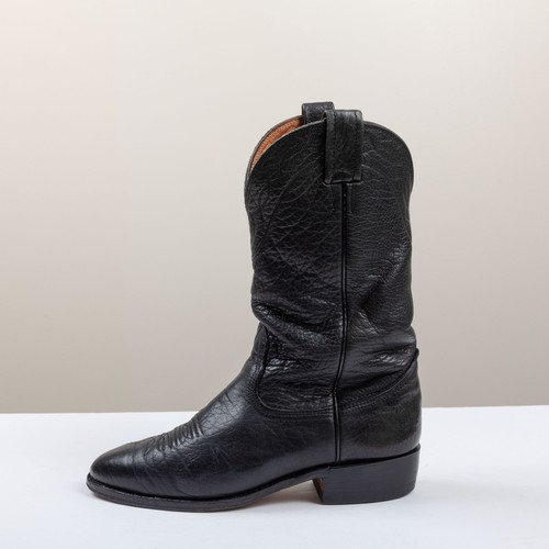 Vtg 80s nocona black - nocona, bison