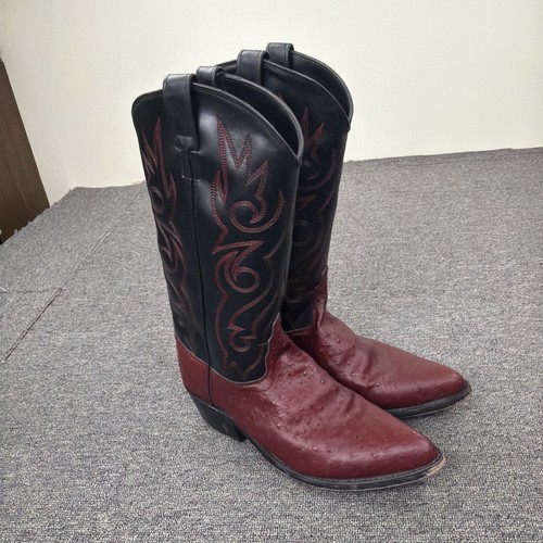 Cowboy boots mens size black - boots,