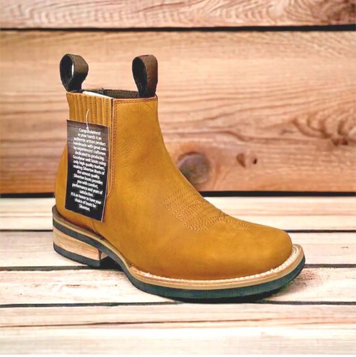 Botas baqueras leather western - botas,