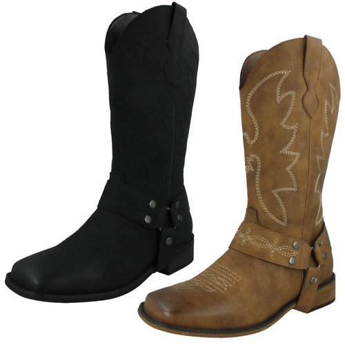 Ladies spot low heel cowboy - heel,