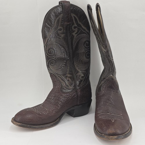 Hondo cowboy boots d brown - boots,
