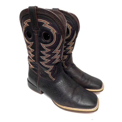 Durango brown leather buckaroo - brown,