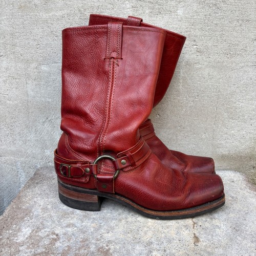 Vintage frye harness 12r red - 12r,