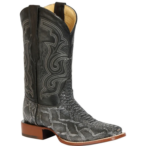 Genuine leather exotic python - leather,