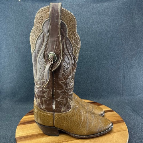 Vtg 70s hondo boots concho - 70s,